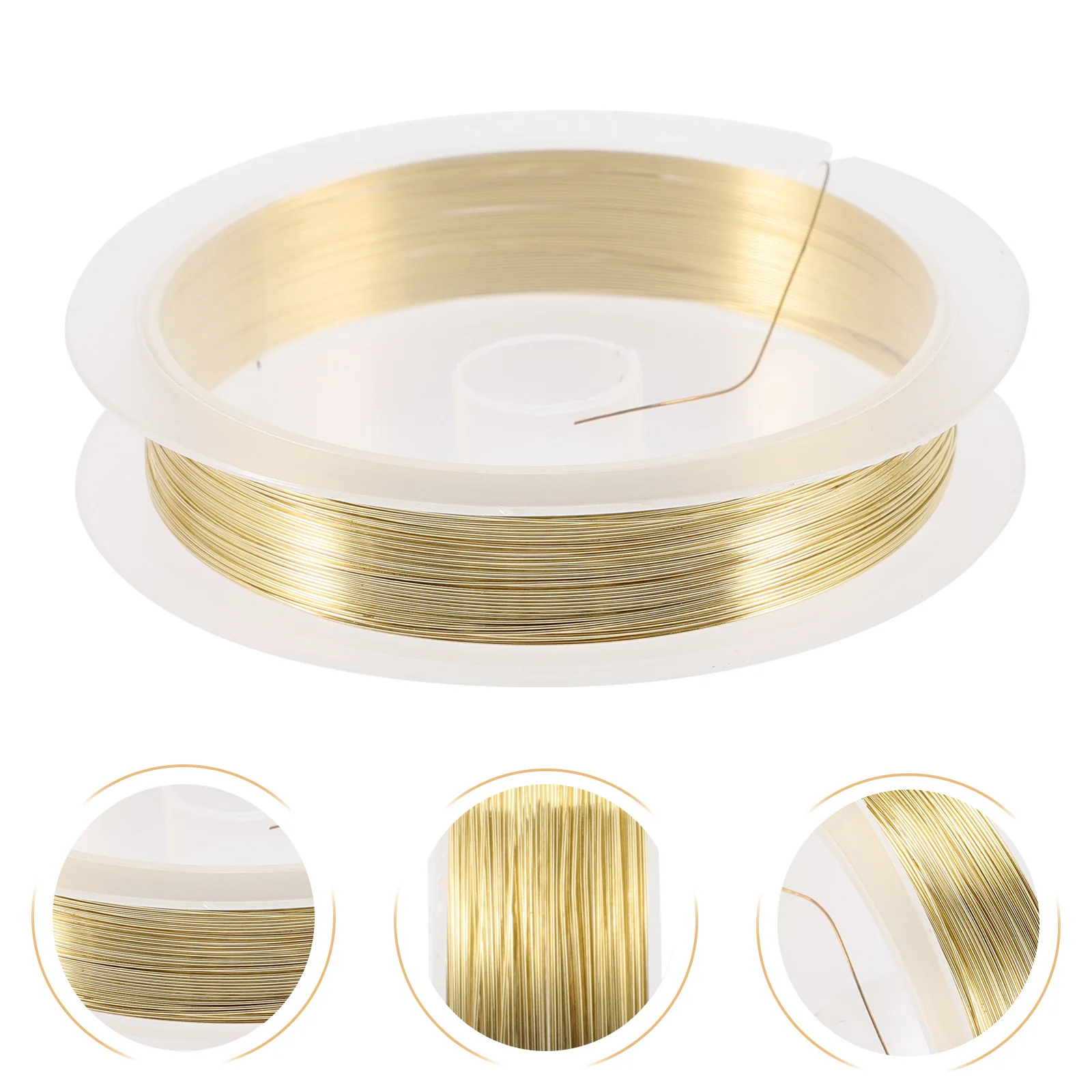 

Copper Wire Material 10 Rolls Crafting Chains for Jewelry Making Bead Beading Wire Suitable Indoor Outdoor DIY Projects