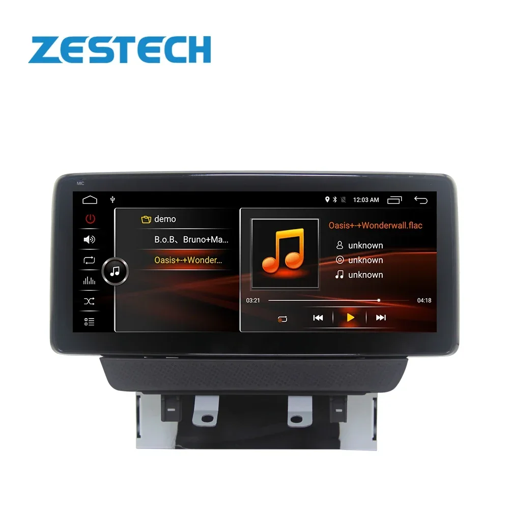 10.25 'android 12 reprodutor multimídia de carro para mazda 2 CX-3 2018-2019 rádio estéreo automático com carplay android auto dsp 4g
