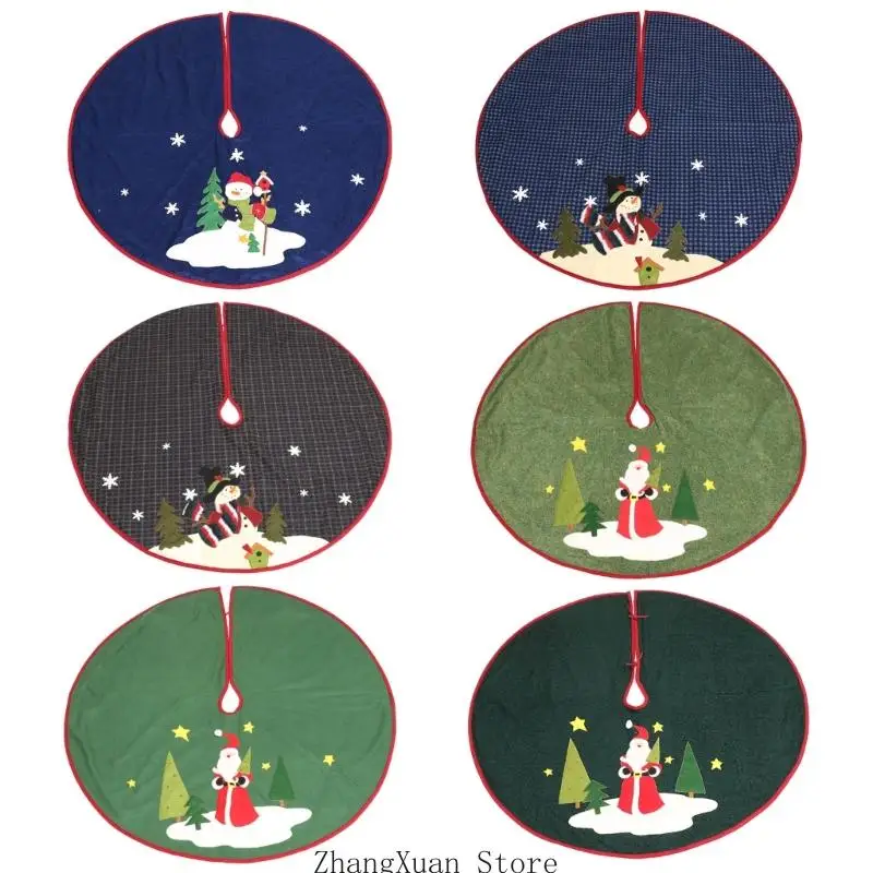 Weihnachtsbaum-Basis-Dekoration, 121,9 runder Rock für Feiertagsparty-Display, 3 x – Detail 4