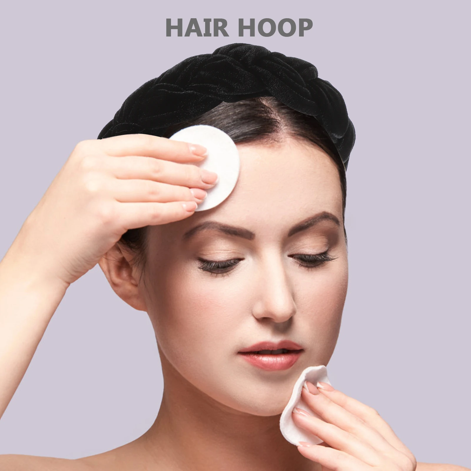 

Gold Velvet Headb Wide Hair Hoop Elegant Comfortable Ladies Accessories Party Daily Decorative Combs Women Hairstyle