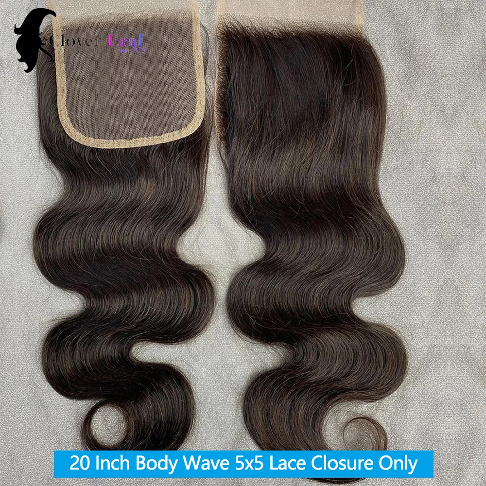 Body Wave Closure Only 4x4/5x5/2x6 HD Lace Closure Human Hair Extensions Baby Hair Brazilian Swiss Transparent Lace For Women