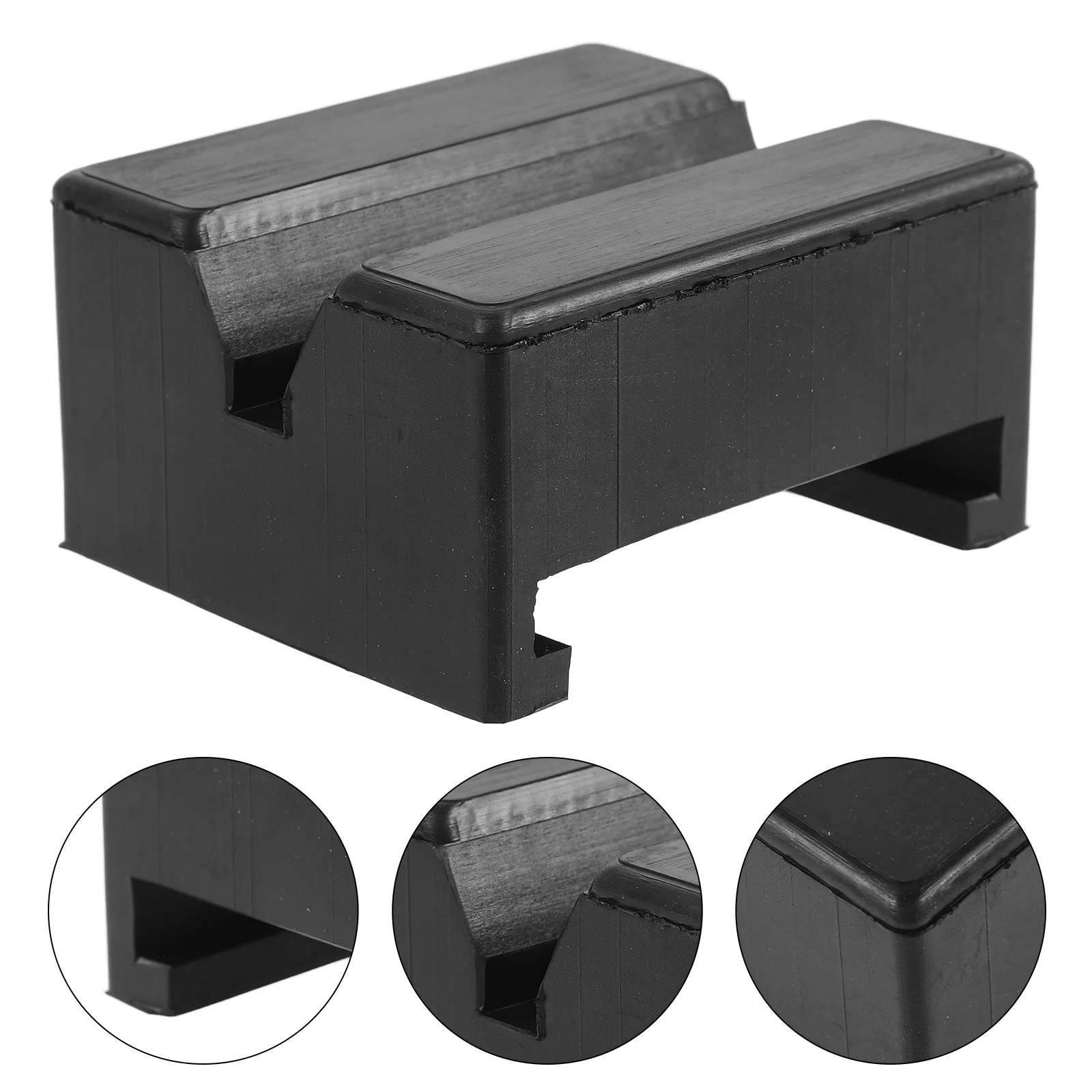 

Rubber Jack Pad For Floor Jack Rv Trailer Pinch Weld Protector Stabilizer Stand Adapter Block Anti Slip Heavy Duty