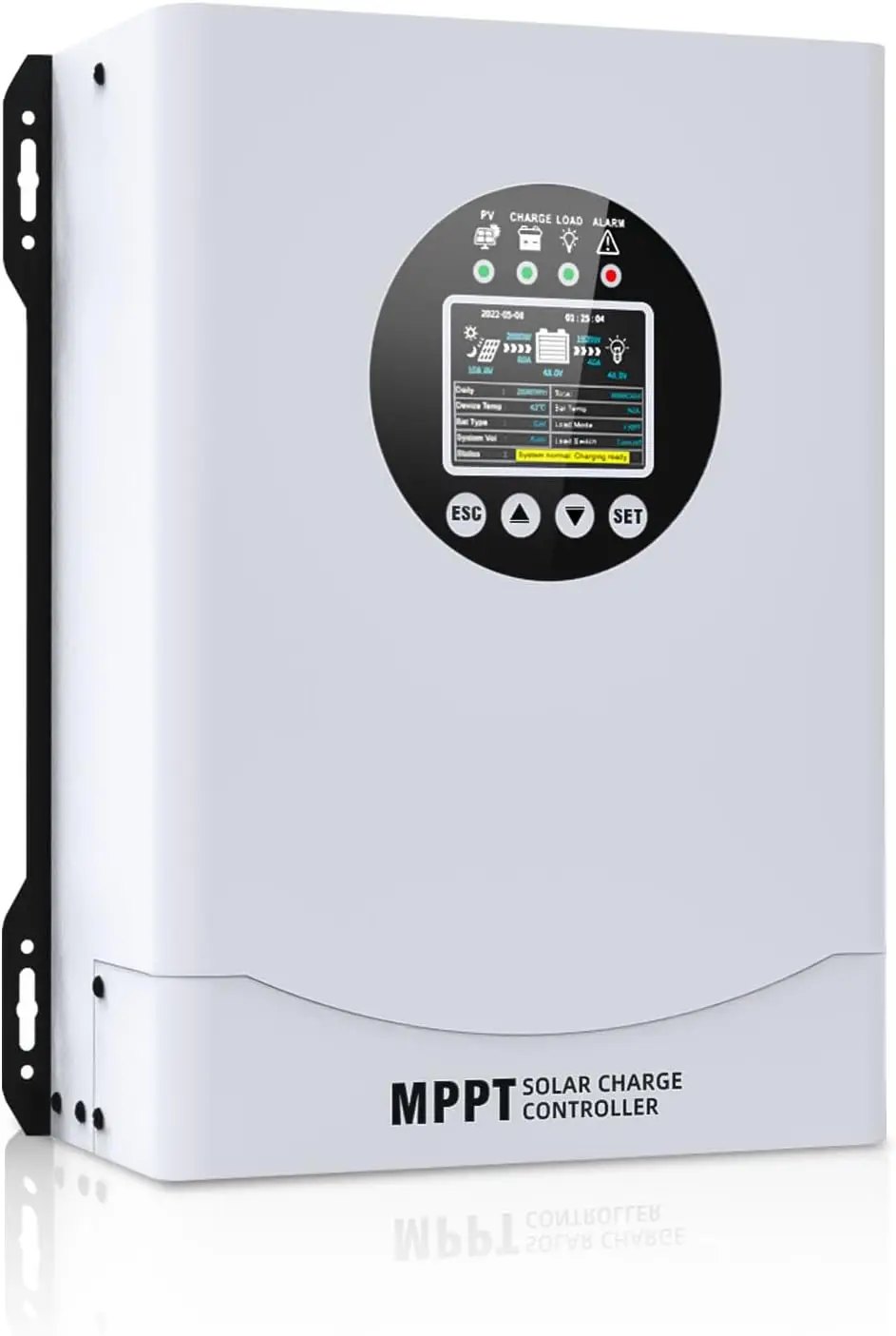 120A MPPT Solar Charge Controller, 12V 24V 36V 48V 60V 72V 84V 96V Battery System Auto , Solar Panel