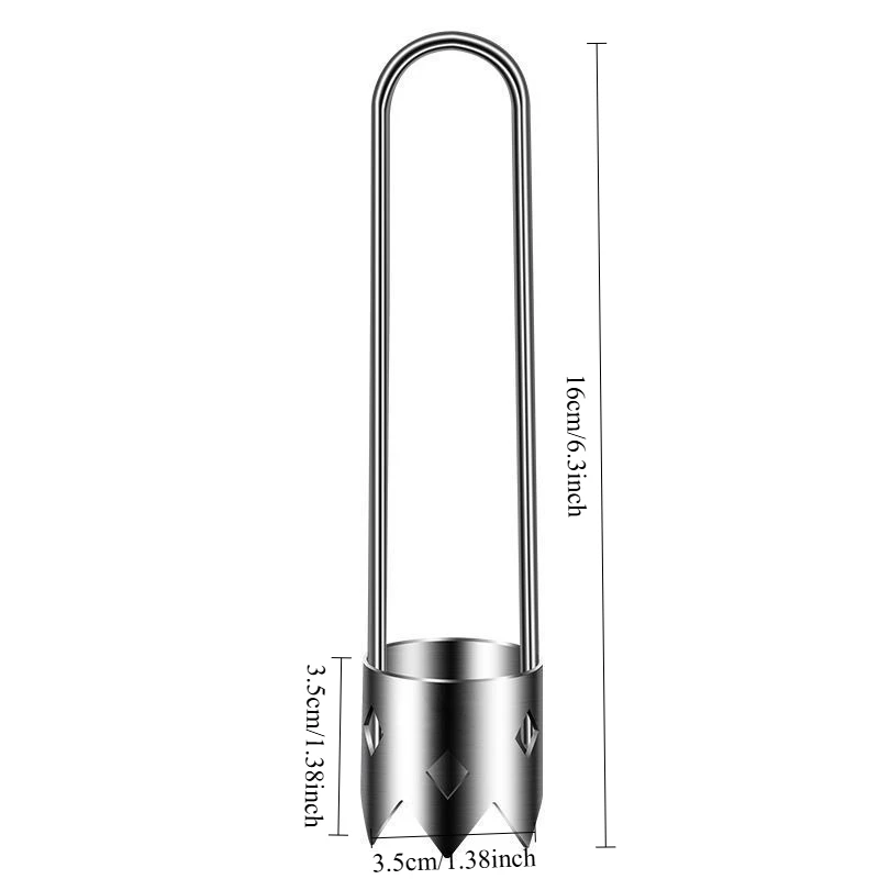 Kitchen Household Stainless Steel Apple Core Puller Vegetable Core Puller Hole Digger Sydney Stew To Core