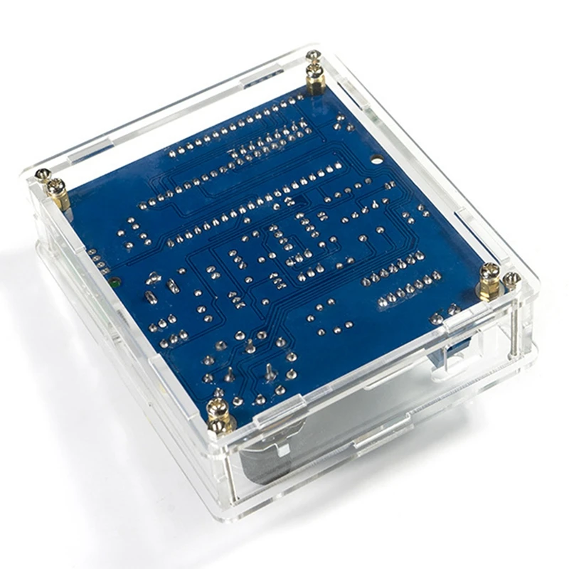 Medidor de capacitancia e inductancia, medición de frecuencia, Kit electrónico DIY, probador monolítico 51, juego de soldadura de placa de circuito