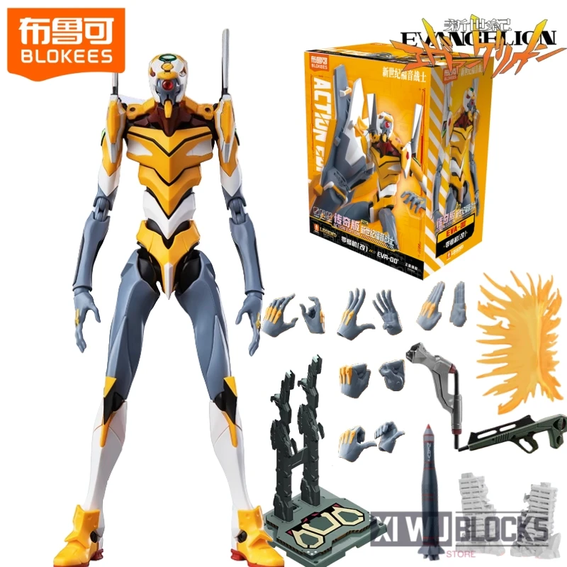 

BLOKEES New Century Evangelion Legendary Edition EVA00 PROTYPE Deluxe Edition Подвижная модель для сращивания Украшения Игрушка в подарок