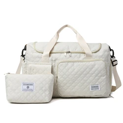 Bolso De Viaje Oxford multifuncional para mujer, Bolsa De Viaje con entramado De diamantes De gran capacidad, sólida, gran oferta, 2024