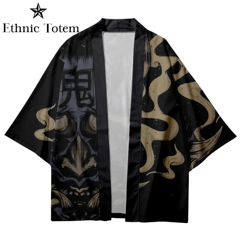 Traditional Asian Clothes for Men Women Haori Kimonos Yukata Harajuku Cardigan Japanese Style Samurai Shirt