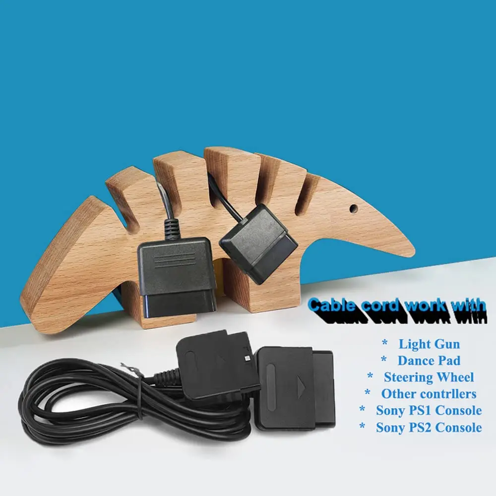 سلك تمديد كابل تحكم 1.8 متر لوحدة التحكم ps 1 2 PS2/PS1