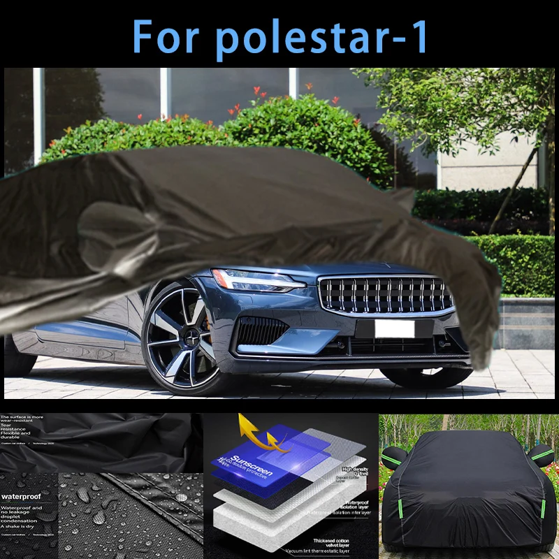 

For polestar-1 Outdoor Protection Full Car Covers Snow Cover Sunshade Waterproof Dustproof Exterior Car accessories