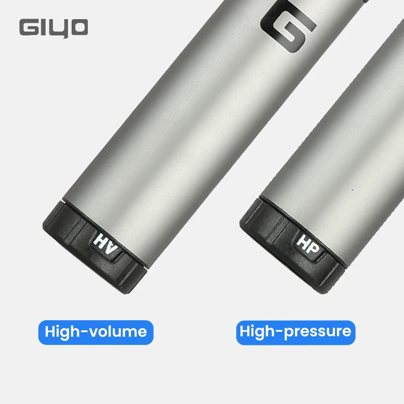 GIYO Porteble Bicycle Air Pump 120psi Schrader Presta Valve MTB Road Bike Tire Air Inflator Outdoor Cycling Hand Pump Bike Pump