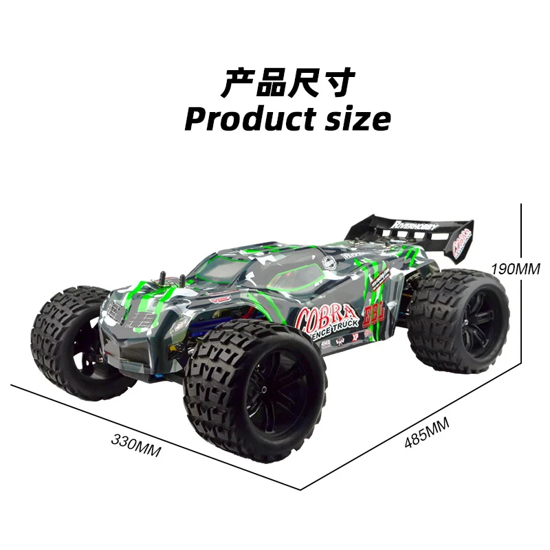 Hot Sale VRX Racing RH818 KIT Cobra 1/8 Scale 4WD Electric RC Truck Kit - Built tough for high-performance off-road action!