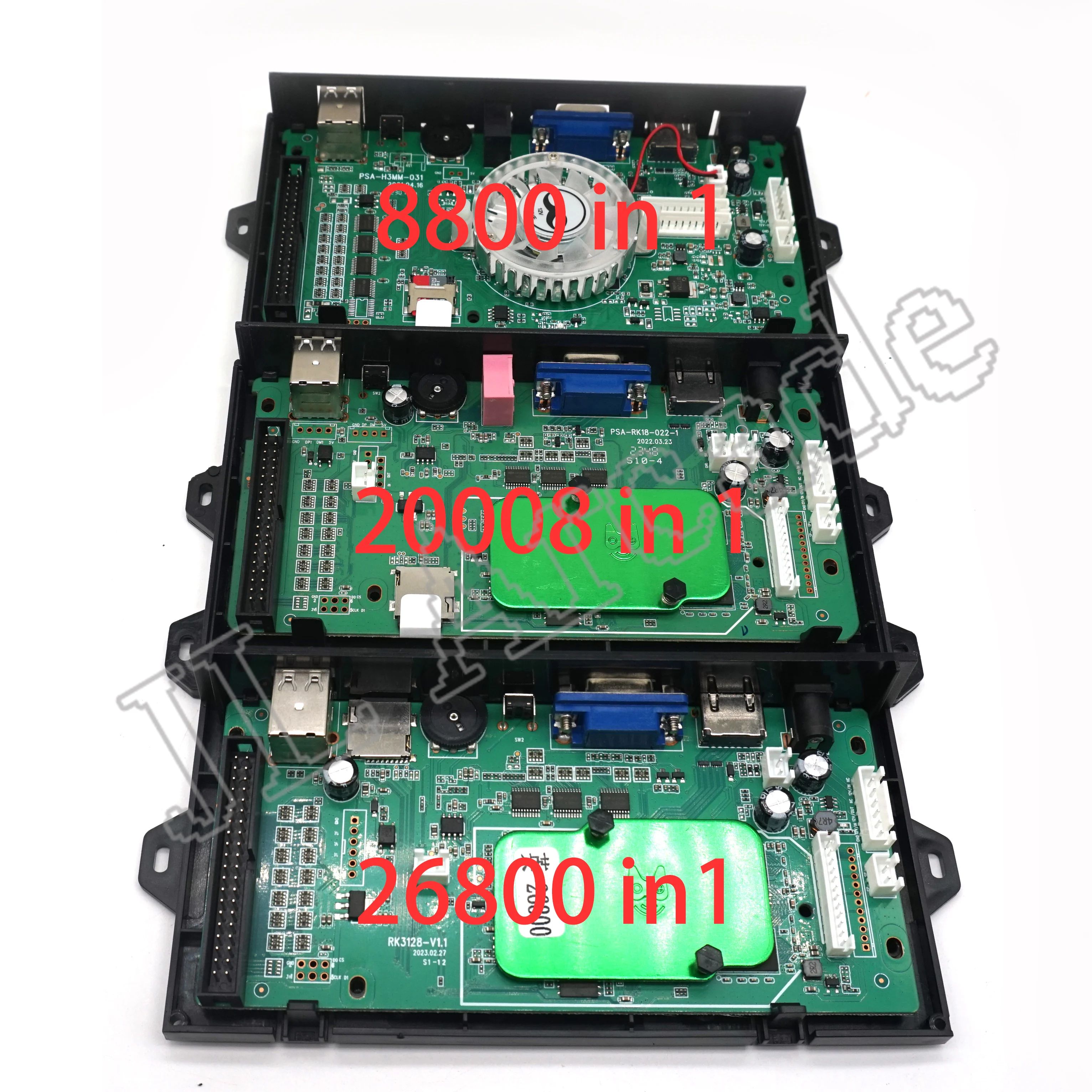 2023 Newest Pandora Game Box SAGA DX 8800/20008/26800 In 1 PCB Board 40P Home version Arcade Cartridge HDMI VGA Motherboard
