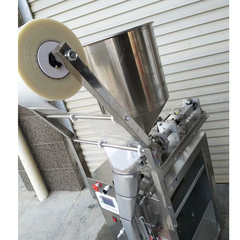 Автоматическая упаковочная машина для томатной пасты для малого бизнеса