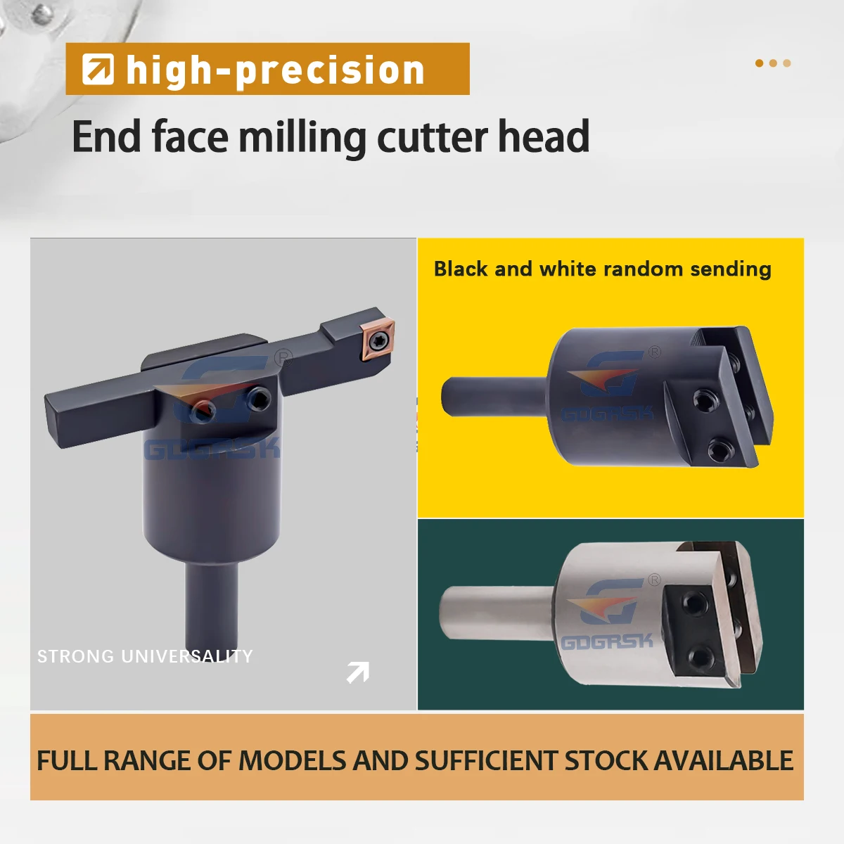 Adjustable CNC Face Milling Cutter Disc – C12/C20 Flat Face Flying Cutter with CCGT/CCMT Carbide Inserts for Precision Machining 2