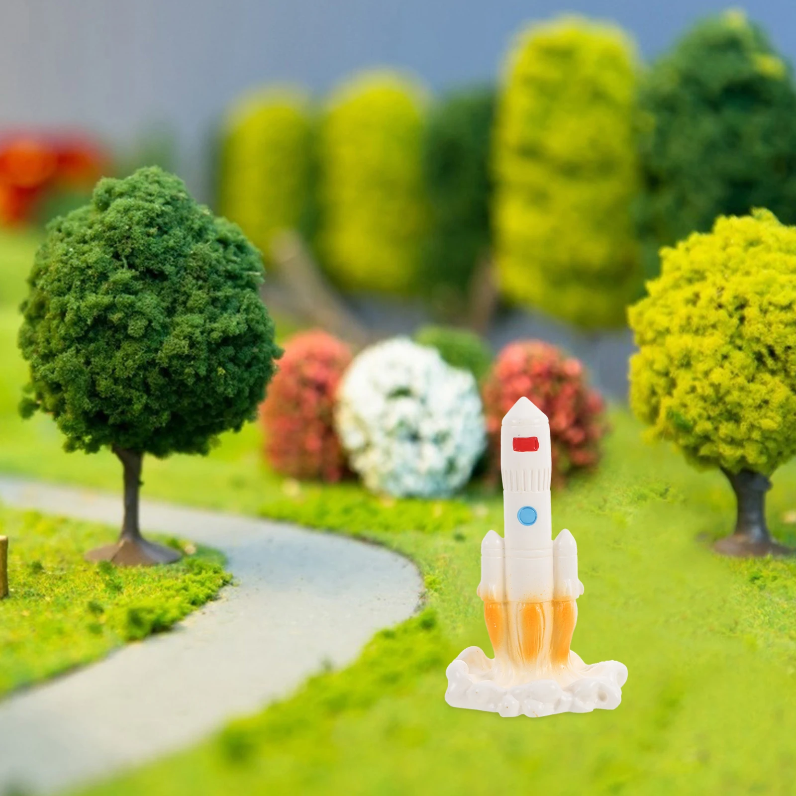 

Miniature Space Toys Airplane Party Favors Ornaments Astronaut Figurines Outer Aerospace Child