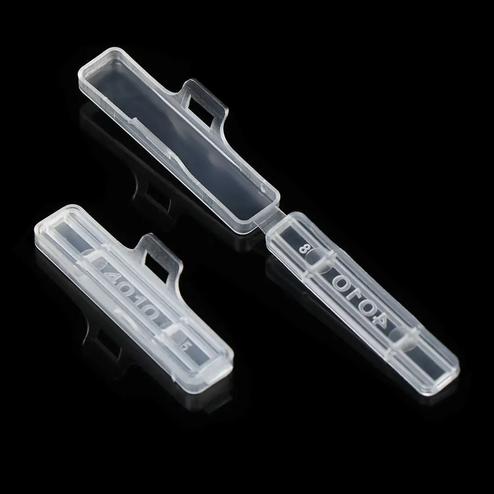 50Pcs Waterproof Transparent Network Cable Tie Marker Tool Cable Labels Fiber Organizers Tag Box Identification Tags