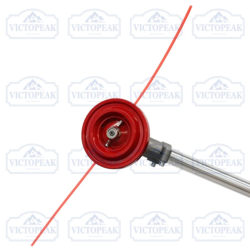 12PCs Garden Power Tool Accessories Trimmer Line Square 3.0mm*21cm Orange Red Trimmer Line for Brush Cutter Trimmer Head