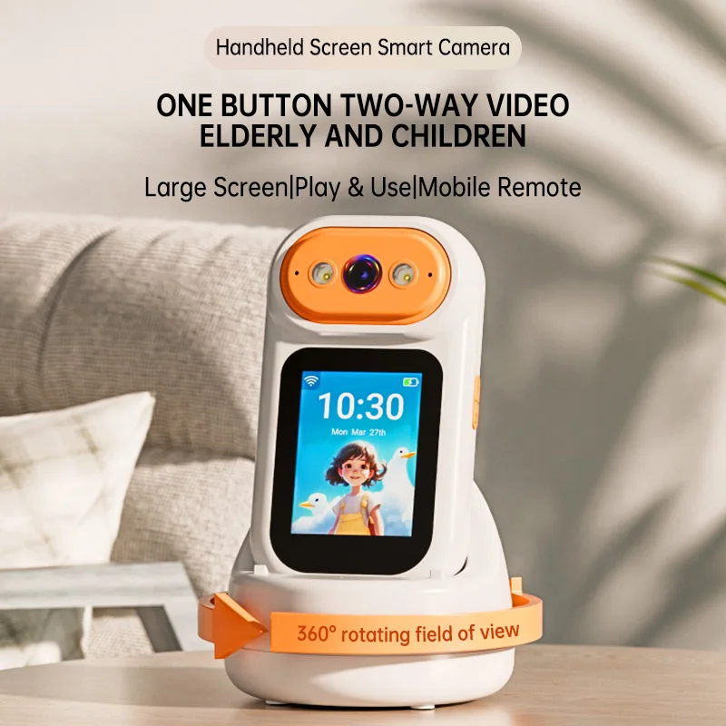 Wifi Indoor Baby Camera 360 Degree Rotating Motion Detection Alarm Video Call Home Security Camera