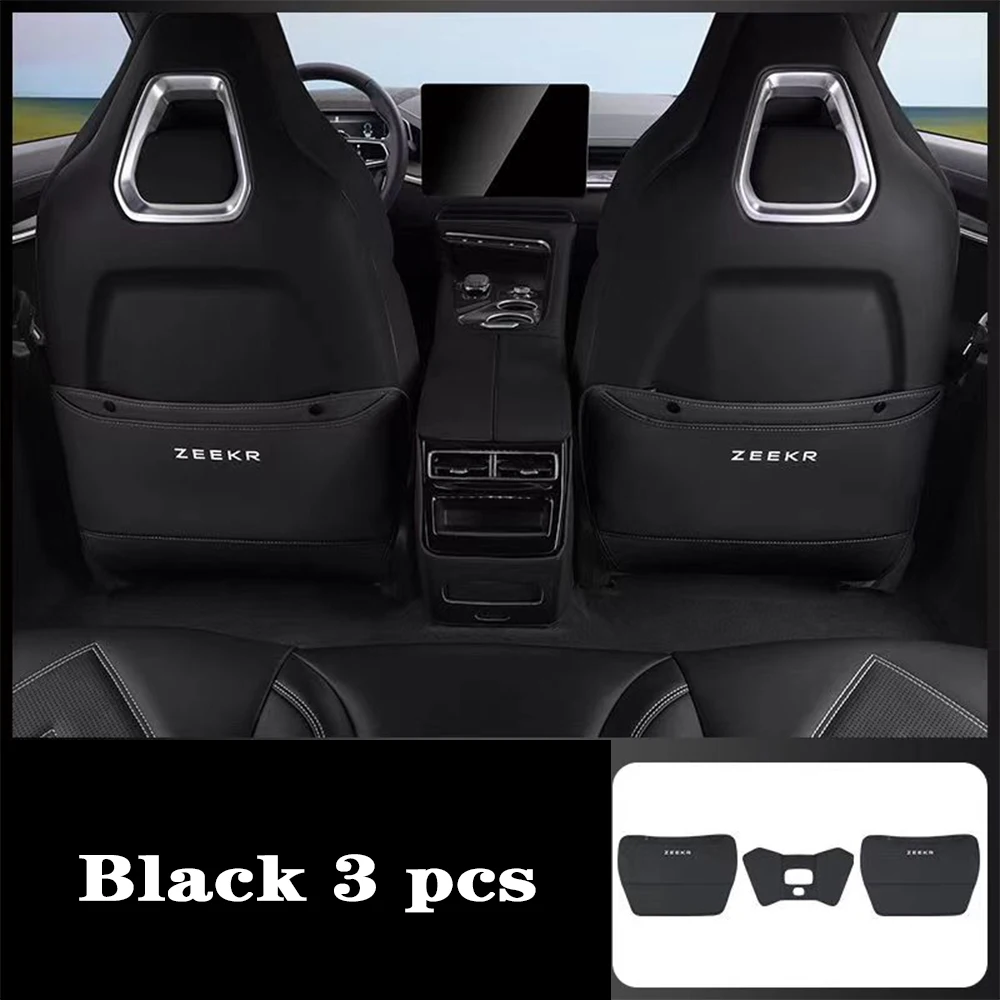 For Geely ZEEKR 001 2024 Seat anti kick pad rear air outlet cover anti kick and anti dirt decoration