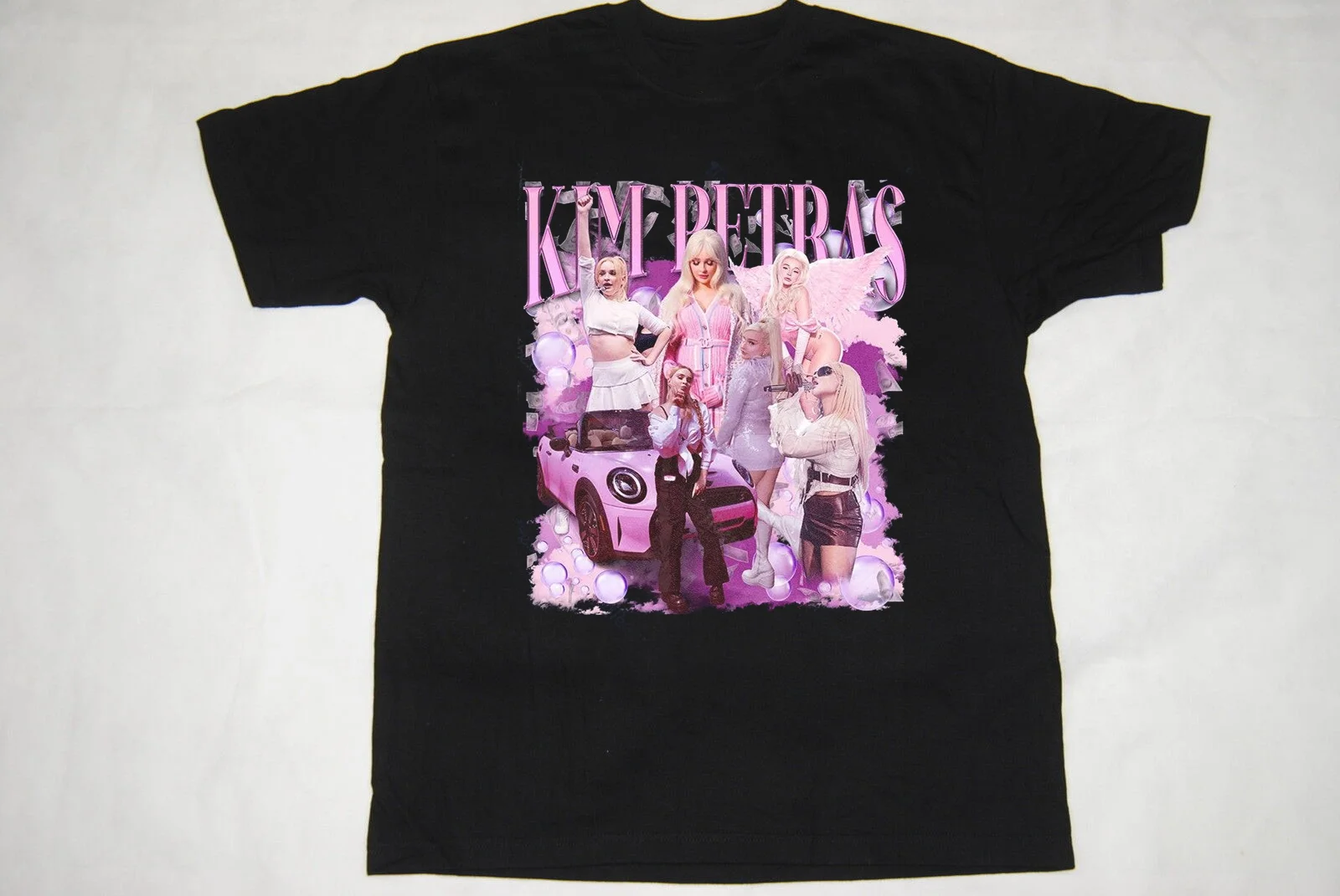 Kim Petras Black T-Shirt Cotton Full Size Unisex S-5XL