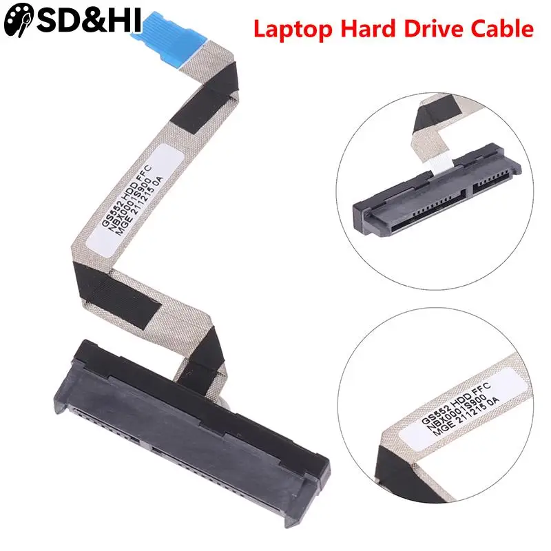 

1pc Laptop SATA Hard Drive HDD SSD Connector Flex Cable forLenovo IdeaPad 3-15IGL05 3-15ITL05 V15 G1-IML 5C10S3 HDD Cable