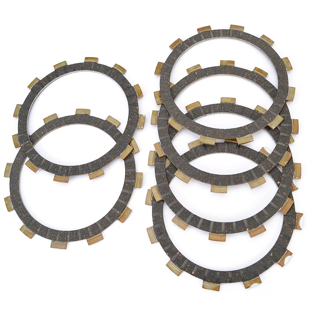 21441-40402 21441-37400 Kit de embrague con placas de acero y fricción para Suzuki RG250 DR400 GN400 GSX400 PE400 RM400 SP400