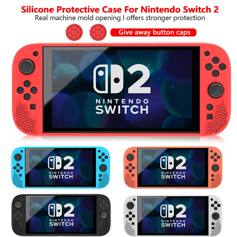 新しい-nintendo-switch2-シリコン保護ケース、耐衝撃性と耐傷性-switch2-世代保護ソフトケース