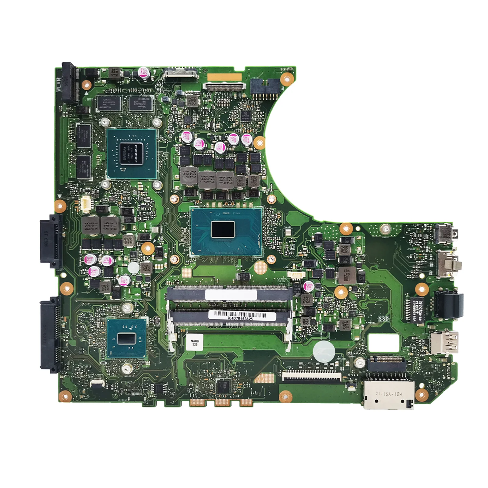 Imagem -03 - Placa-mãe do Portátil para Asus Vivobook Pro 15 N552 N552vx N552v I56300hq I7-6700hq Cpu Gtx960m