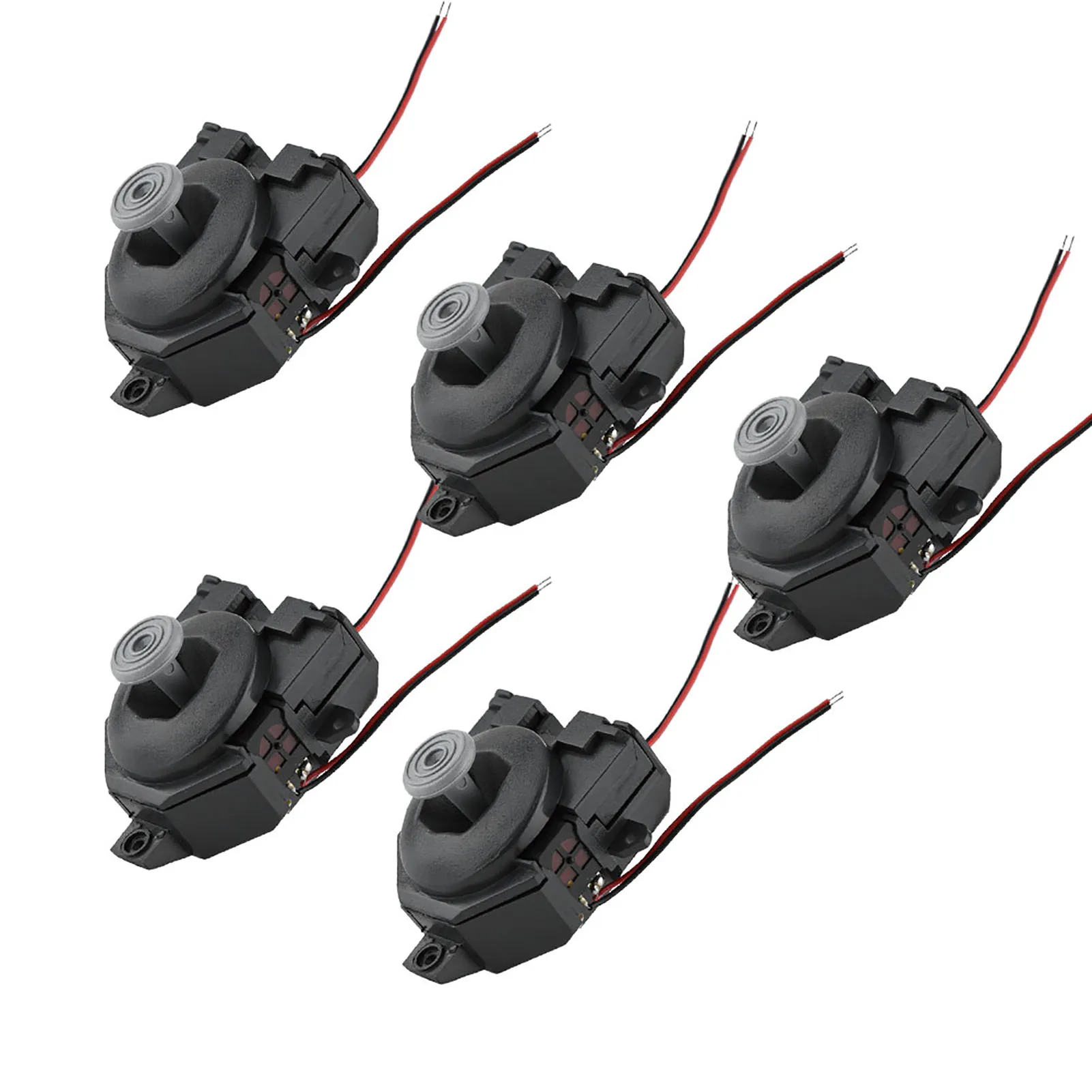 Joystick 3D para controlador N64, 5 unidades/juego de palancas de mando, palanca analógica de repuesto para controlador N64, palanca analógica para N64