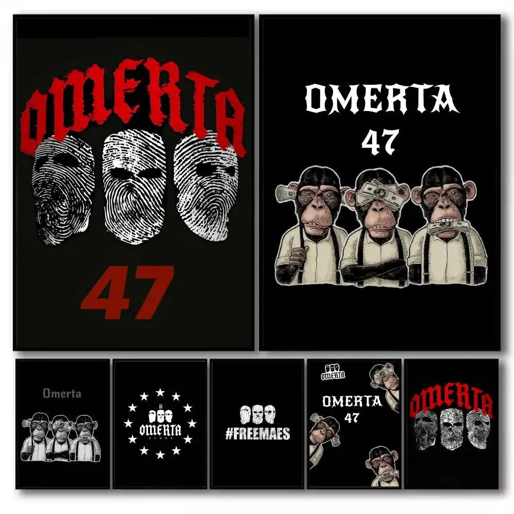 O-Omerta 47 Maes Poster Holiday Gifts Decoration Designed Fo