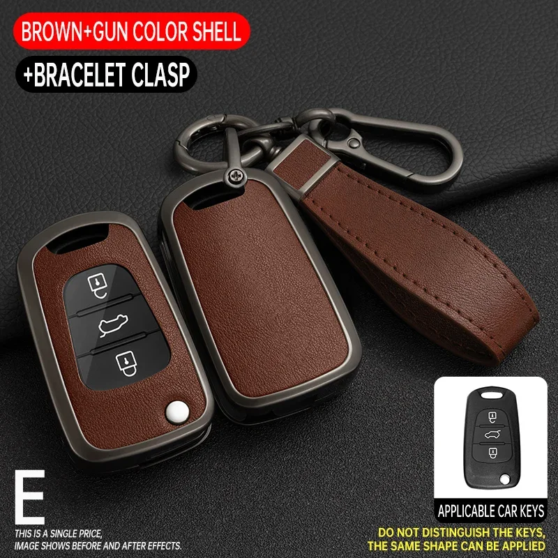 For Hyundai i20 i30 ix20 ix25 ix35 Elantra Accent TPU Car Key Case Cover For KIA Sportage Rio 3 Soul Optima Ceed Pro K5 K2 Pride