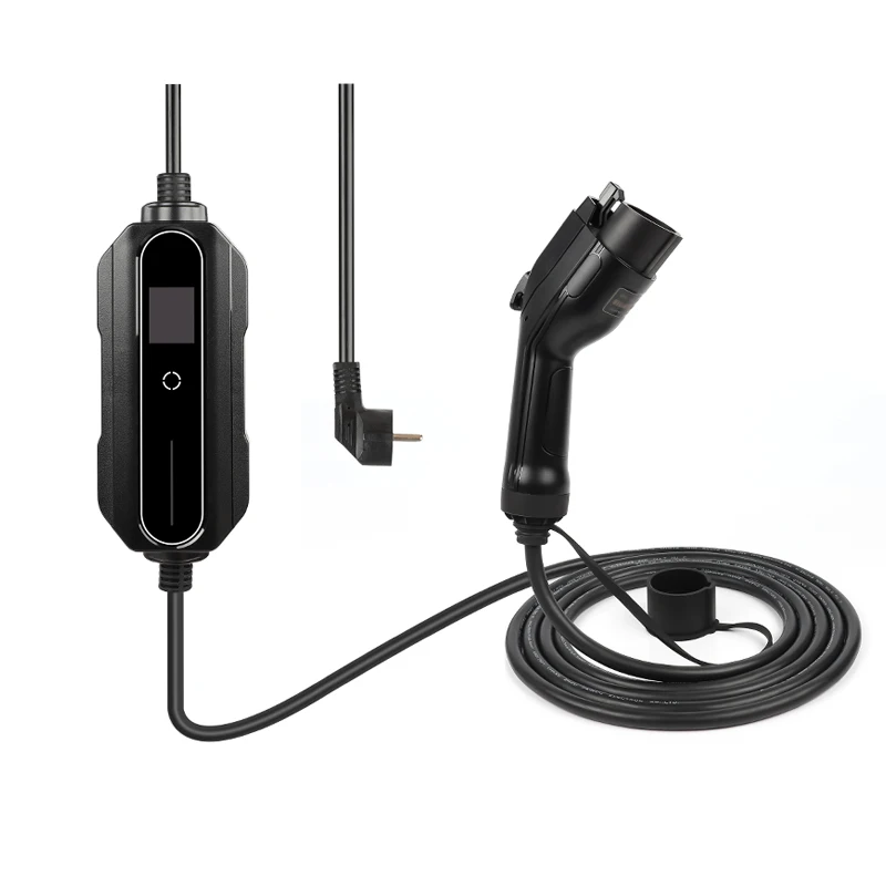 Mobiel laadstation Type 2/Type 1 Mennekes 6A-16A voor elektrische auto's Home Soloar Power Station
