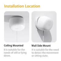 2025Aqara Presence Detector FP1 Smart Human Body Presence Motion Sensor ZigBee 3.0 Smart Home for Aqara Home  and Homekit