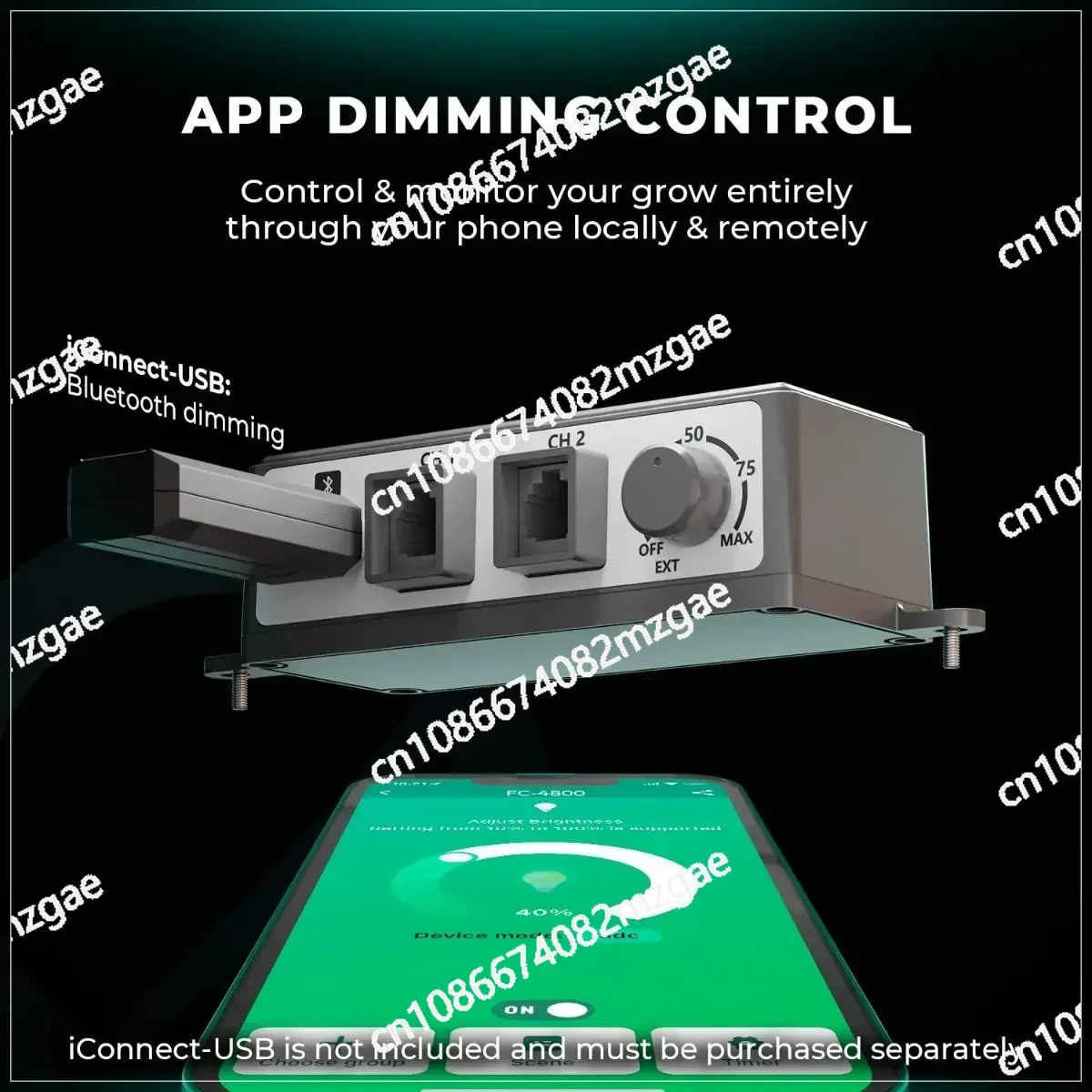 

Mars Hydro 480W 4x4ft 120x120cm FC4800 LM301H EVO Smart 6'' IFresh Inline Fan Ventilation Kit Large Grow Zelt Full Kit