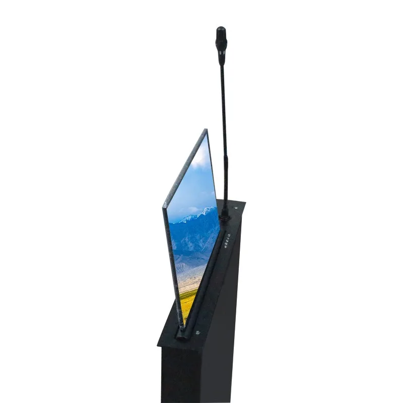 

17.3-Inch Intelligent Conference Lifting System with Integrated Microphone, Conference System Lifter