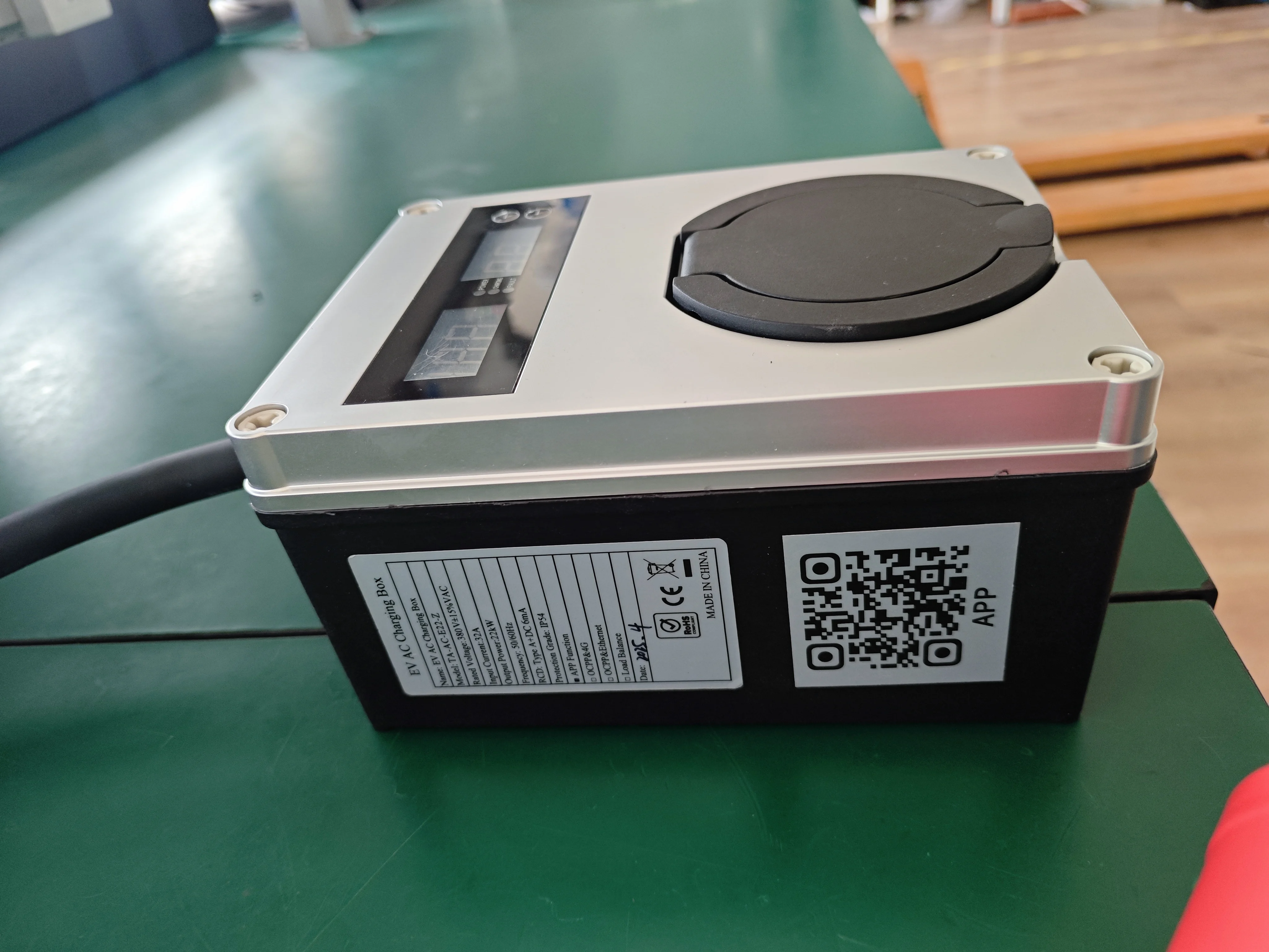 Portable 7KW/11kW/22kW Electri - Ev Charger Type 2 22Kw 32A 3 Phase review and price