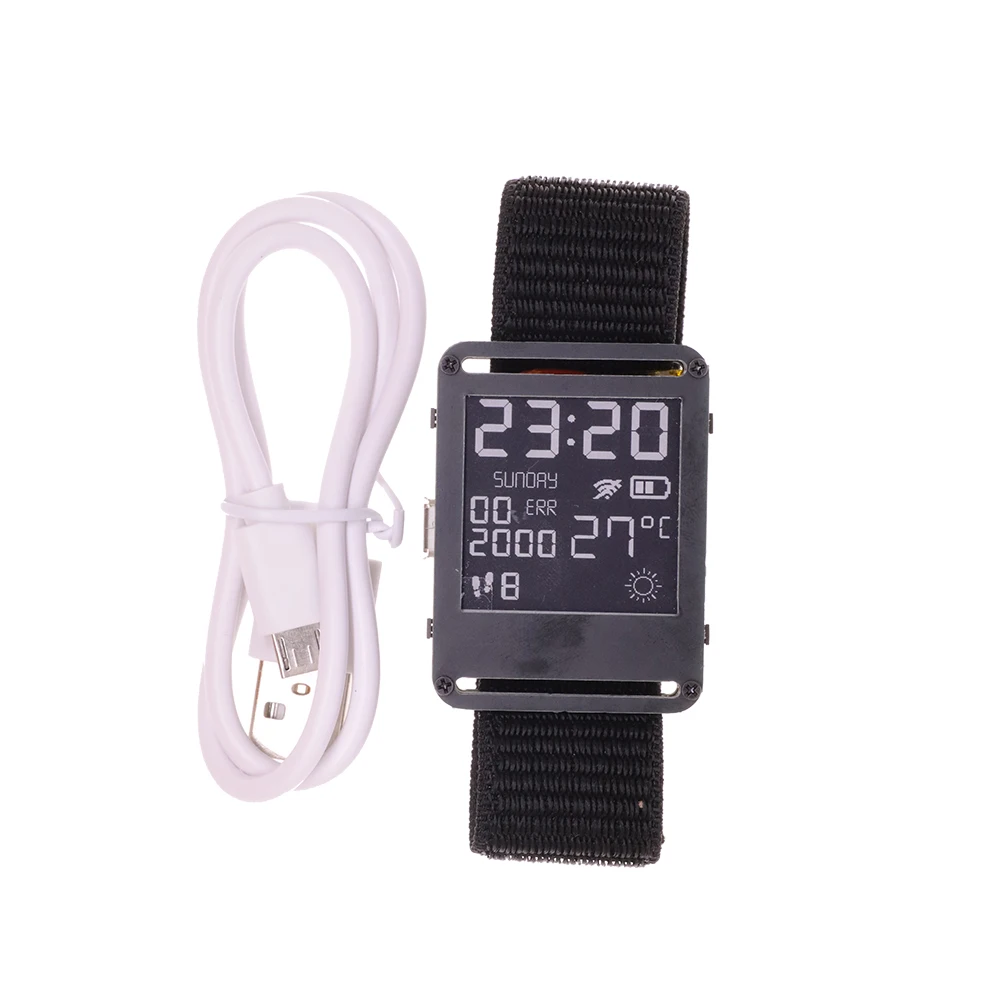 

Roarkit ESP32 Smart Watch ESP32 E-Watch WIFI Bluetooth Programmable Watch E-Paper Watch With Open Source Hardware And Software