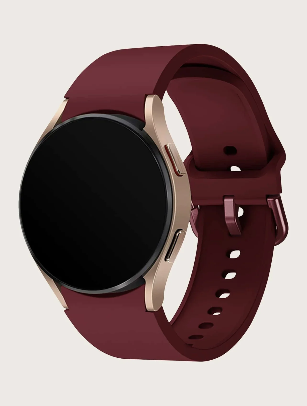 Samsung Galaxy Watch 7 FE 5 Pro 4 6 classic対応、素敵なシリコンストラップ、44mm 40mmスポーツブレスレット、ゴムループ