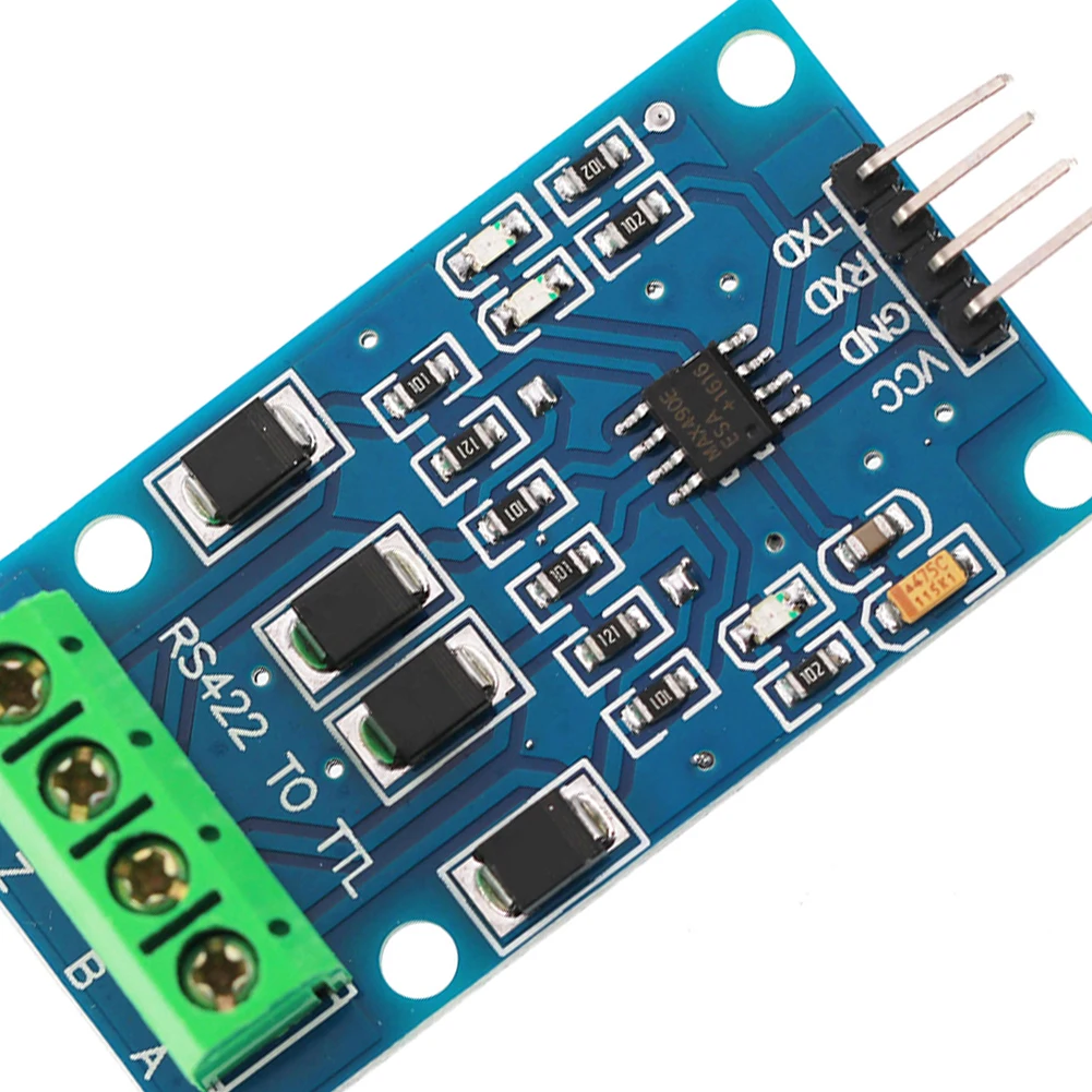 RS422 Mutual Conversion TTL Two-way Signal Module Full Duplex 422 Turn Single Chip TTL Bidirectional Converter Module