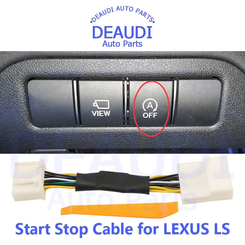 

For Lexus LS Car Smart Stop Canceller Automatic Stop Start Engine Eliminator Device Disable Plug Cable Modification Accessories