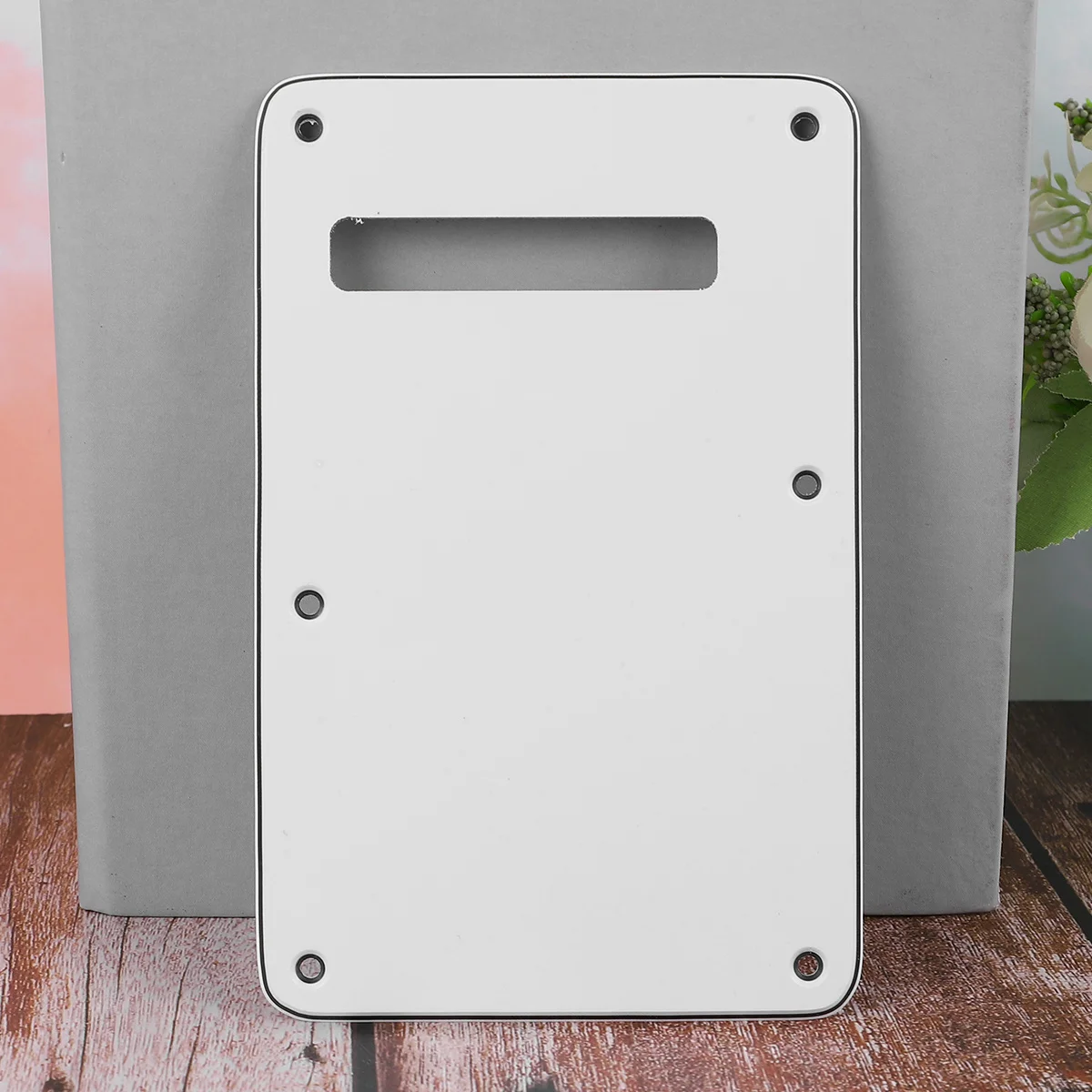 

6 Hole Guitar Replacement Part Back Plate ST Electric Backplate Tremolo Cavity Cover