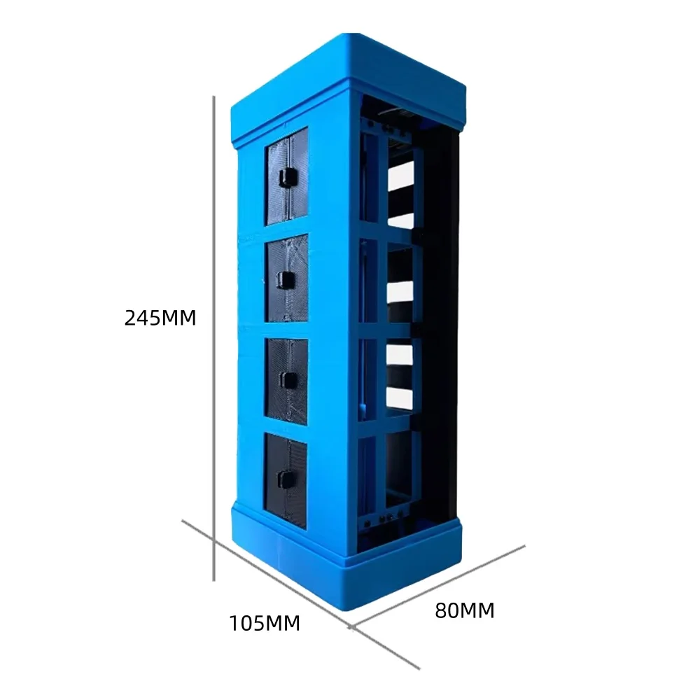 Electric Vertical Lift Elevator Model with Remote Control - 4-Stage Educational Science Kit for Children