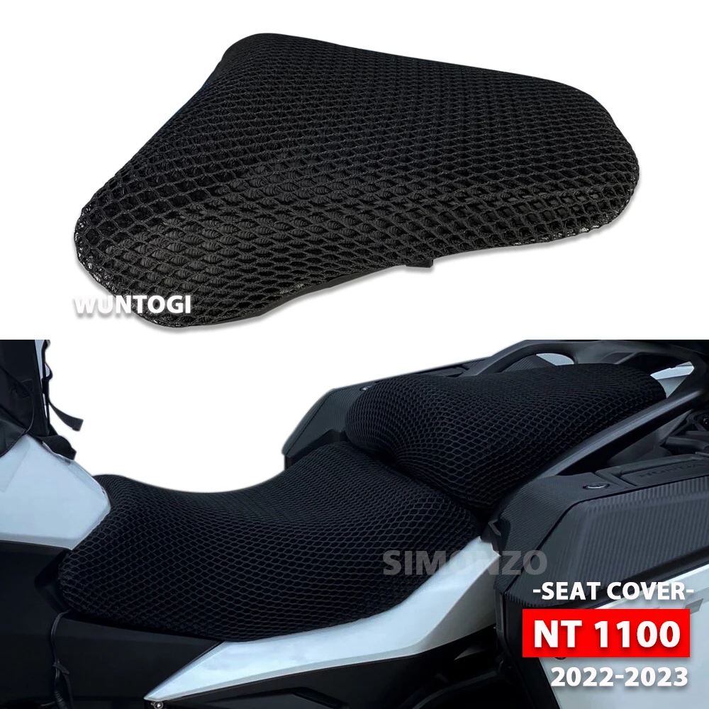 

For Honda NT1100 NT 1100 2022 2023 Motorcycle Seat Cover Seat Covers Seat Protect Cushion 3D Airflow Seat Covers