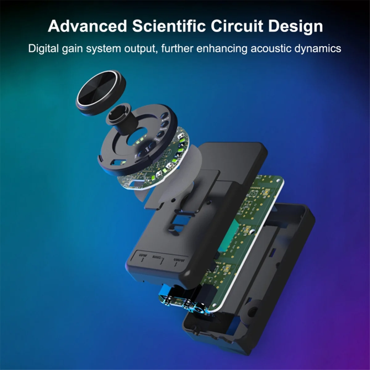 ABXHA S1 لاقط الرنين نفس التردد الاهتزاز على متن المسبق SFT نظام مكبر صوت الجيتار صدى جوقة تأخير