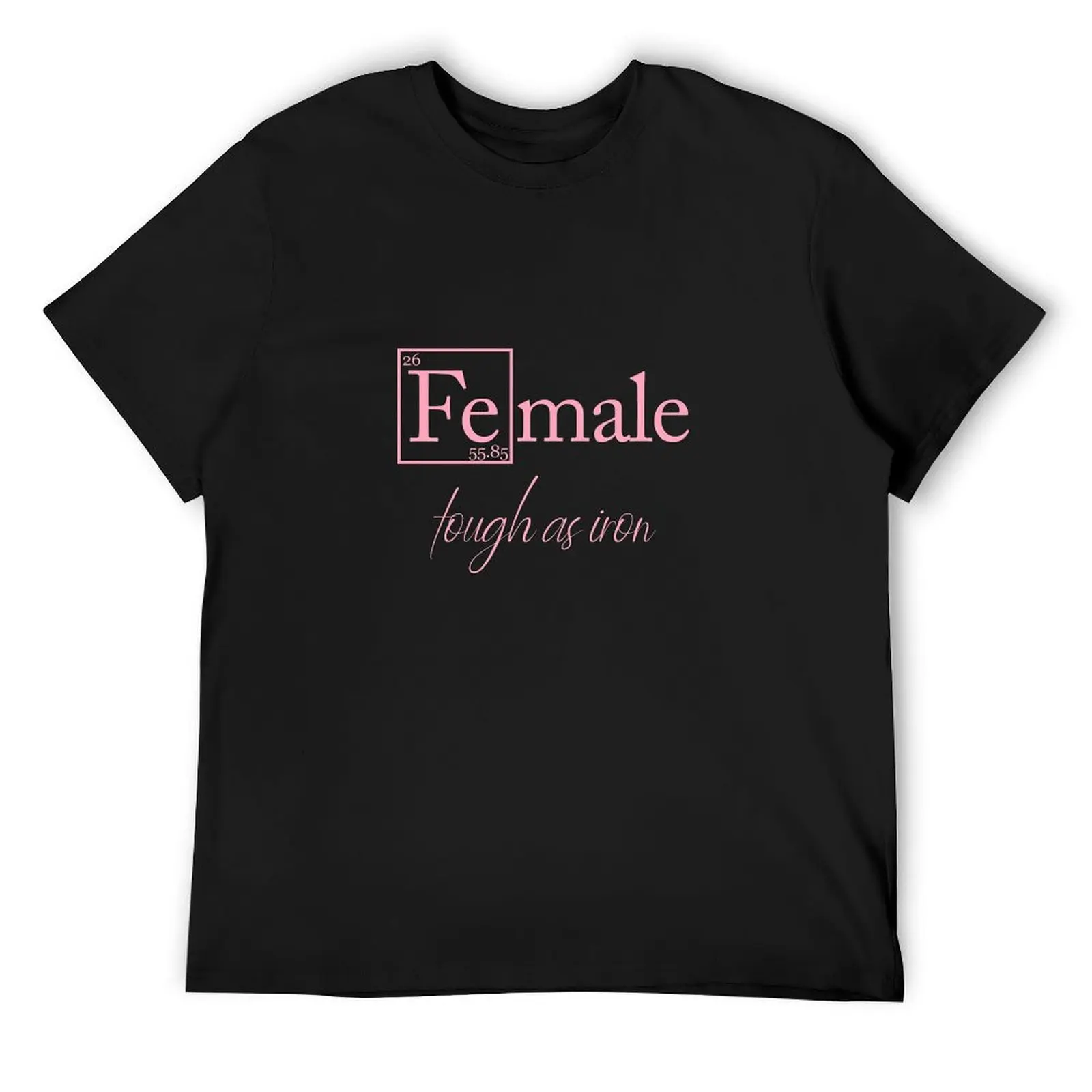 

Female - Tough as Iron T-Shirt plus sizes clothes fashion shirts blue lock mens t shirts