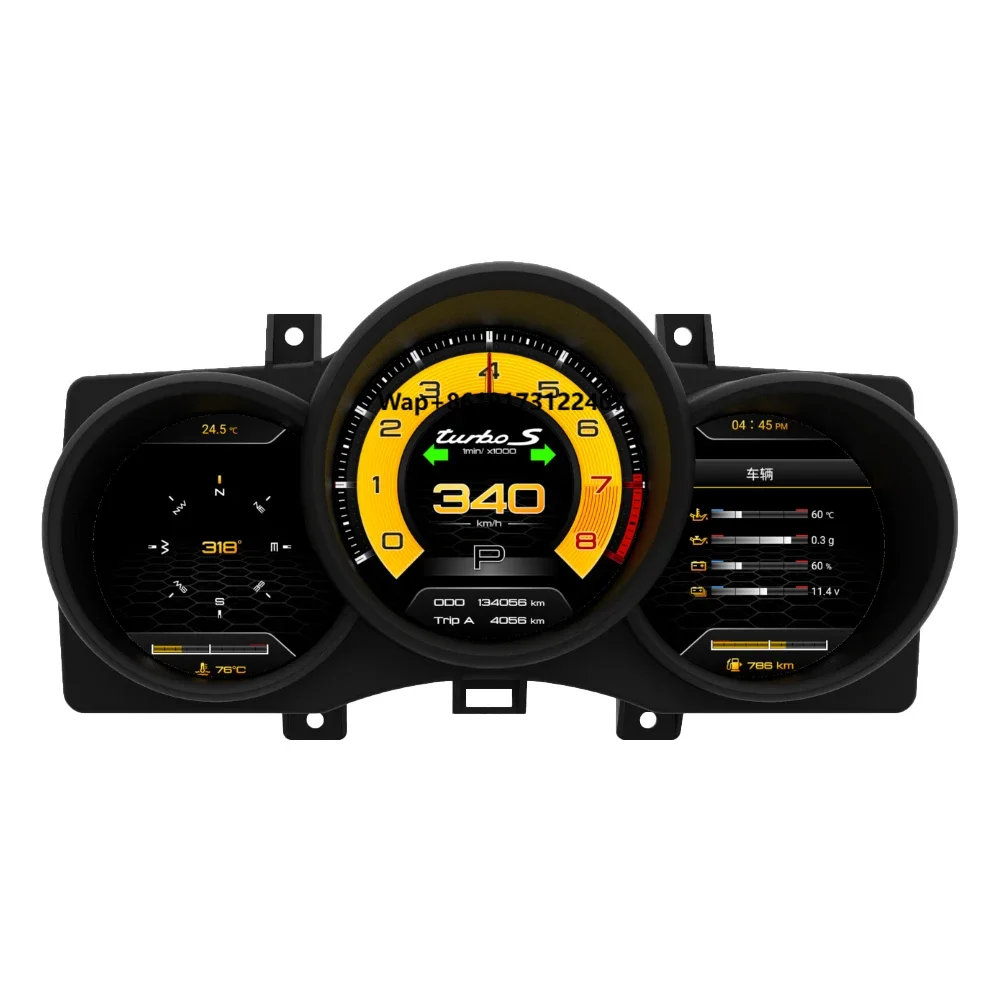 Car LCD Digital Dashboard Cluster for 95B 2014-2020 Instrument Panel Speedometer Virtual Cockpit Linux System