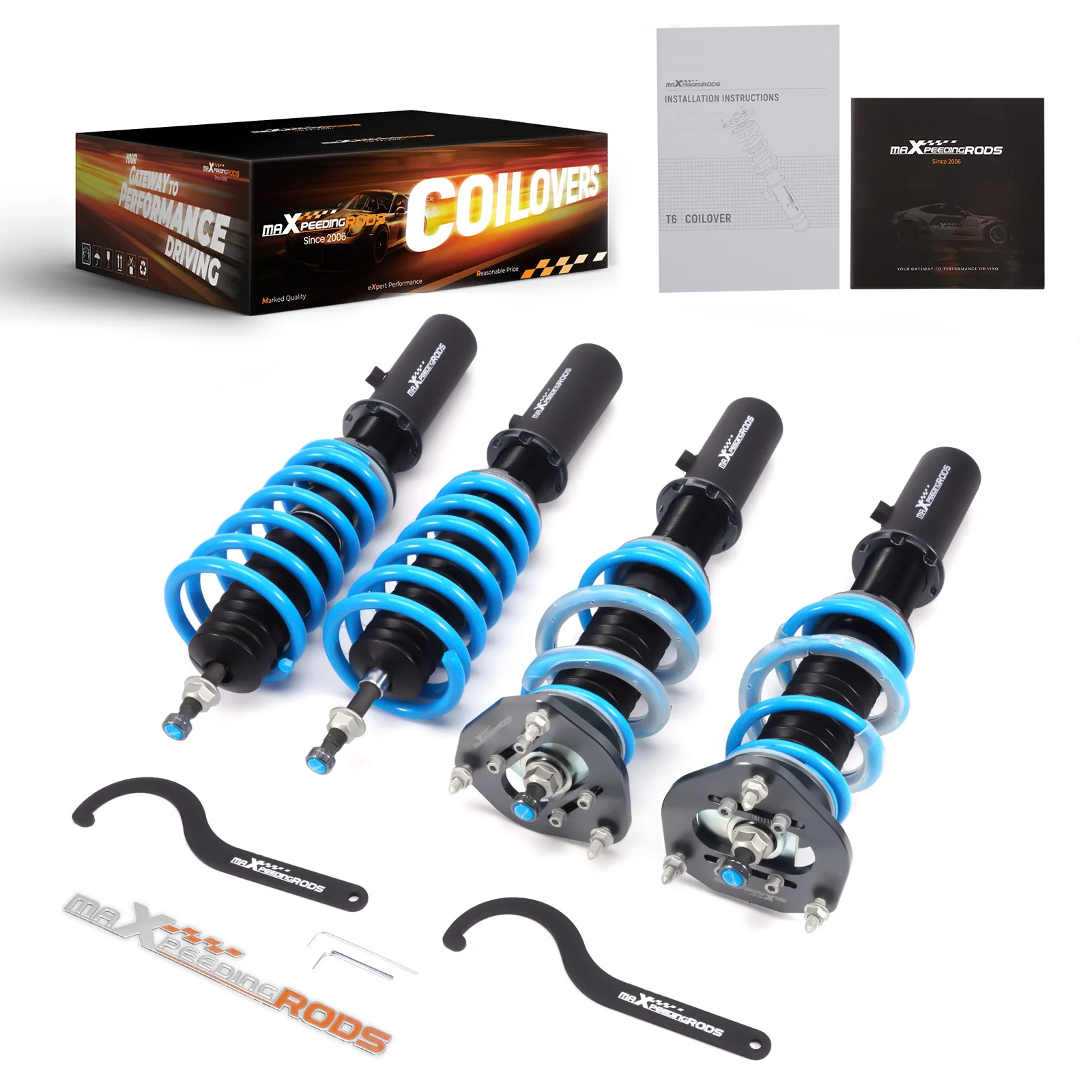 24 Level Damper Coilovers Shocks for Porsche Cayman/Boxster 718 981 RWD  2013-2021