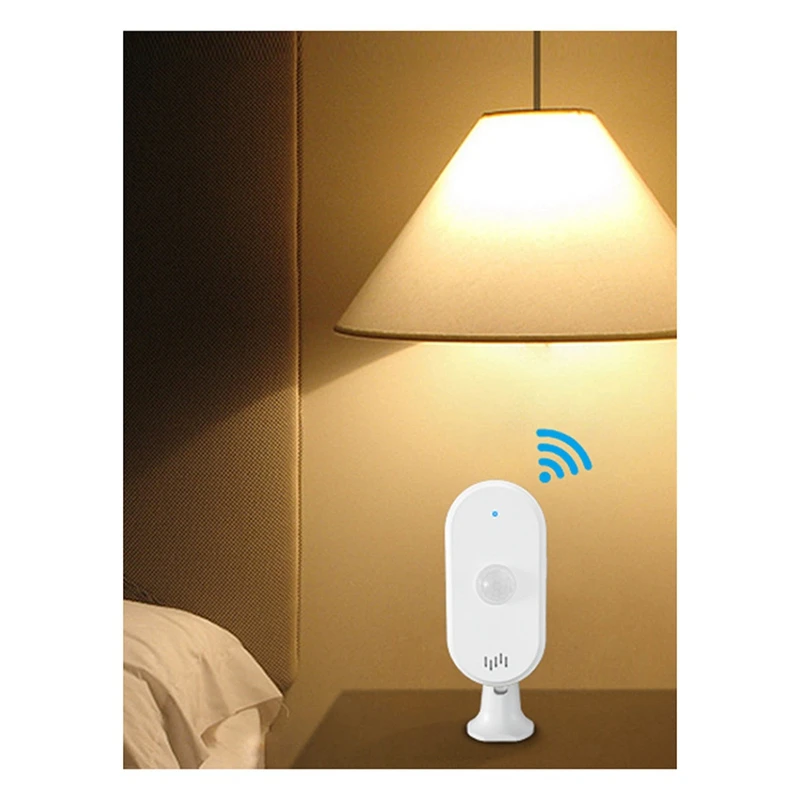Tuya WiFi PIR Motion Sensor Smart Home Human Body Infrared Detector Smart Life Motion Sensor-ABFT