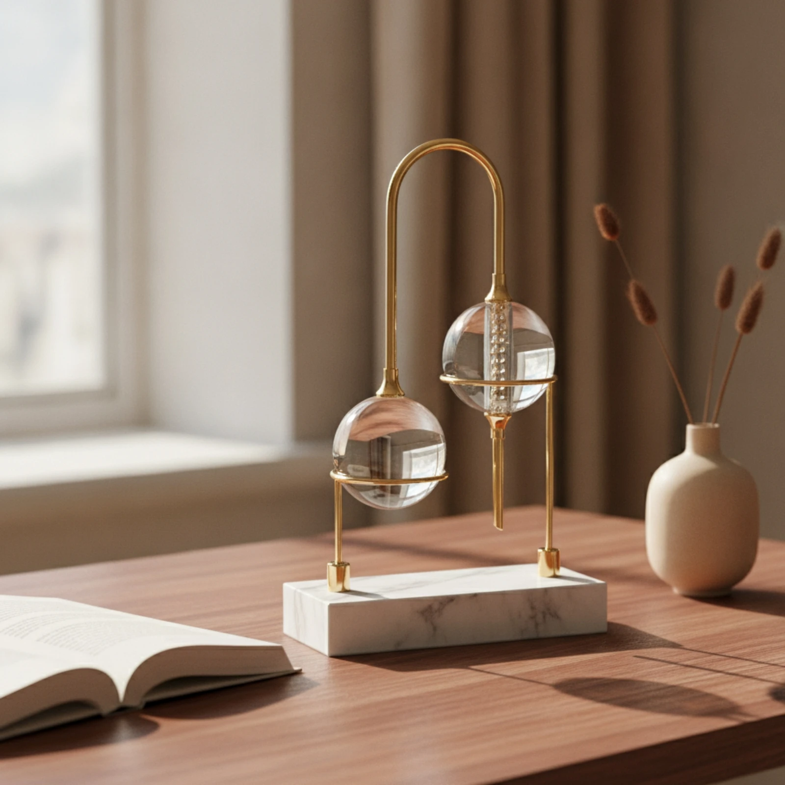 Adorno de Escritorio con Base - Interior Design Minimalist reseña y precio